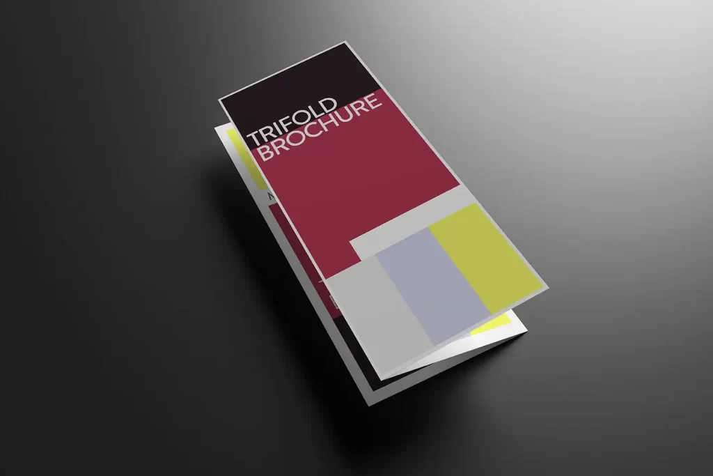 جزئیات طراحی و برش بروشور چاپ مشهد