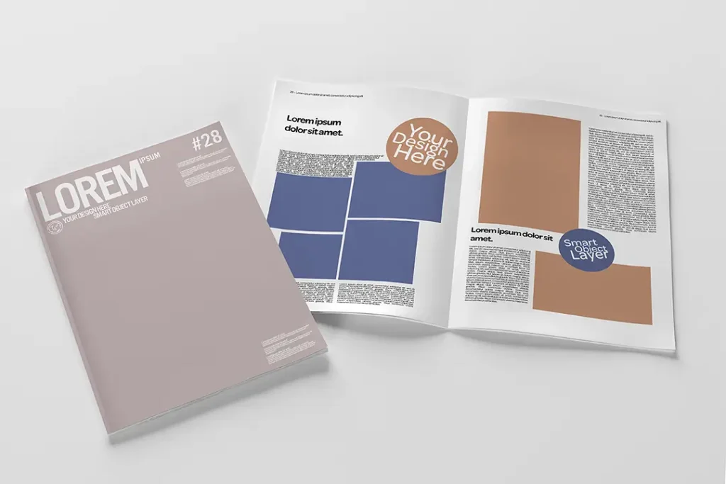 چاپ کاتالوگ در بجنورد با کیفیت نمایشگاهی و صحافی دوخت یا چسب گرم مناسب شرکتها و برندهای محلی