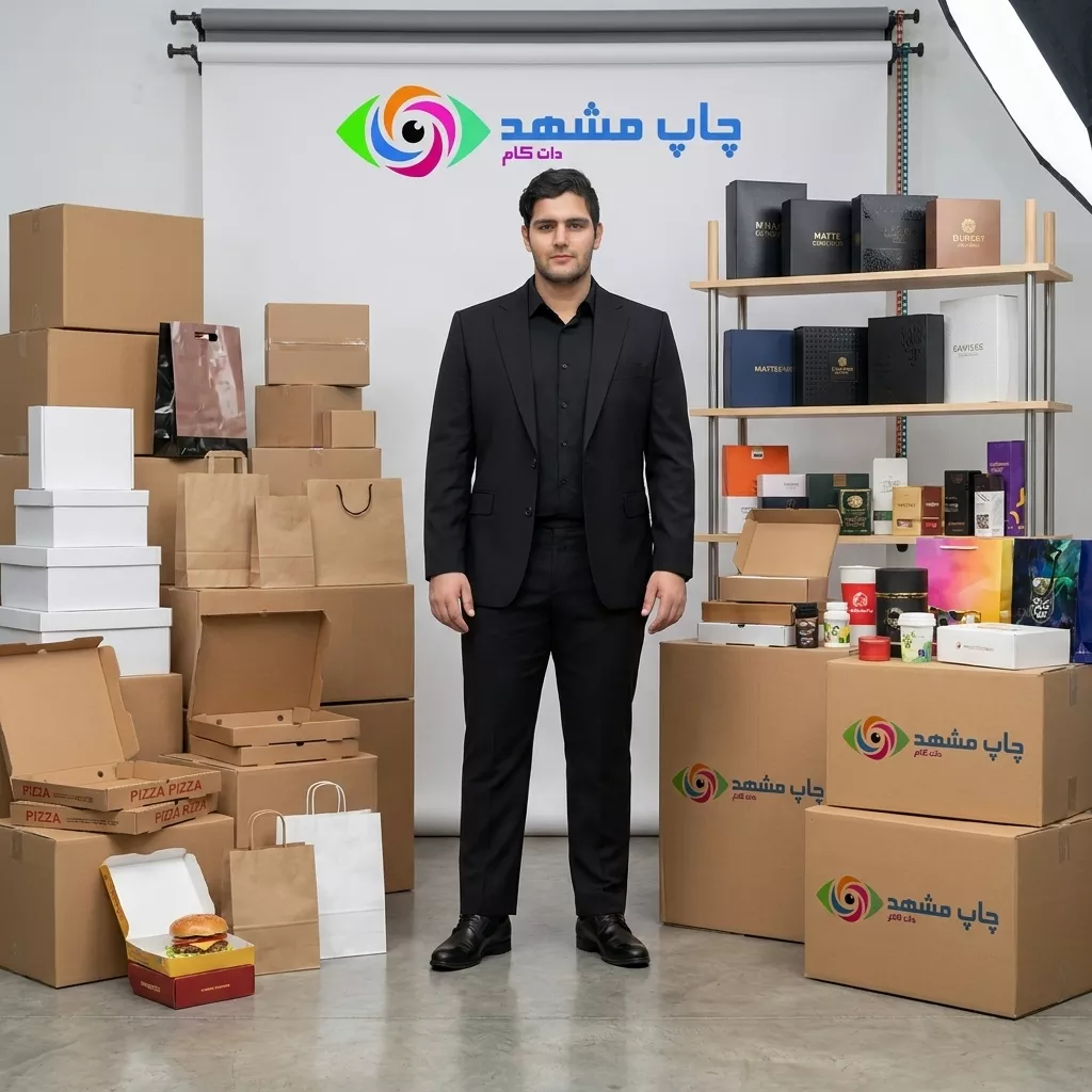 نمونه‌های چاپ جعبه مقوایی و تولید بسته‌بندی اختصاصی در مشهد