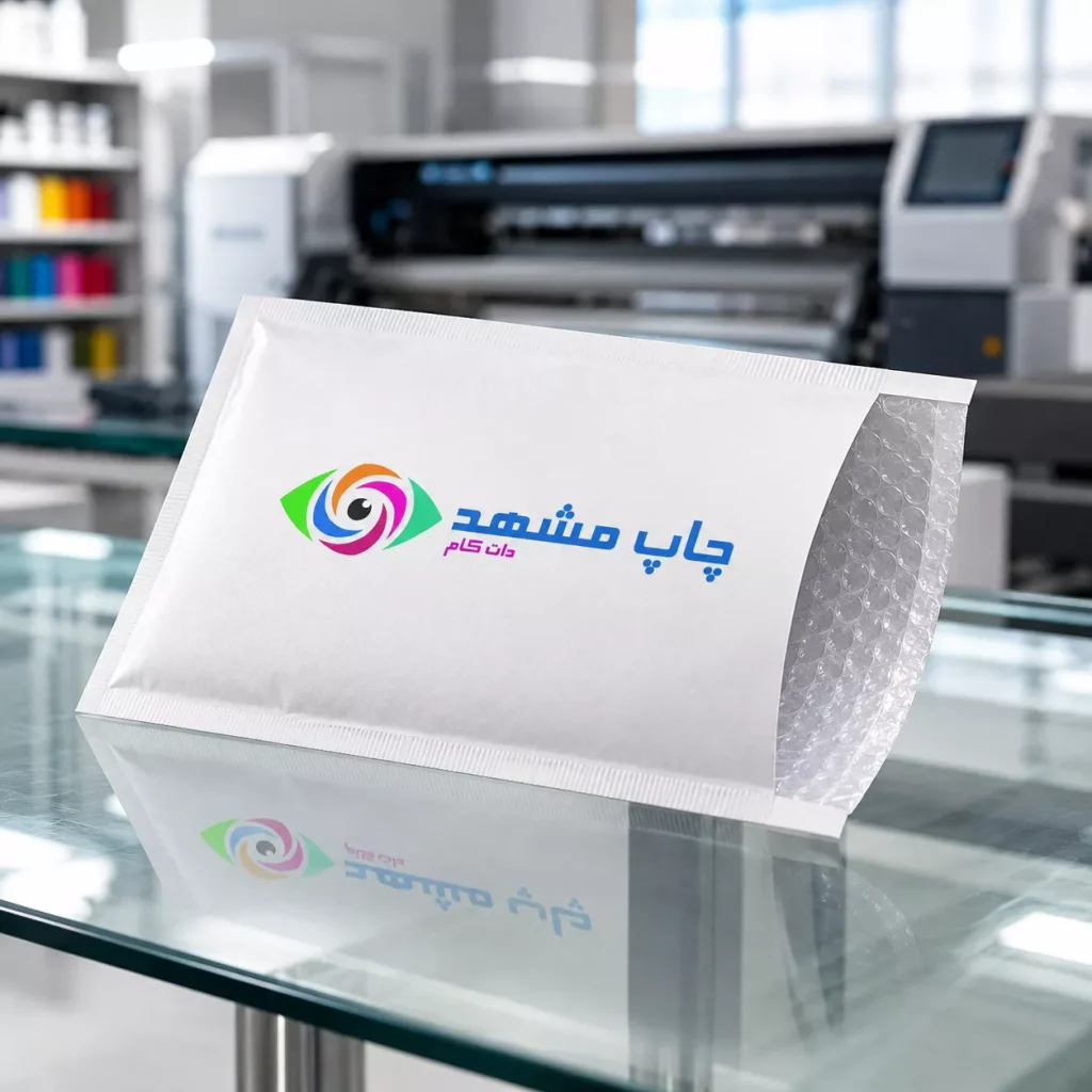 سفارش پاکت پستی حبابدار در مشهد از مرکز معتبر چاپ و تولید